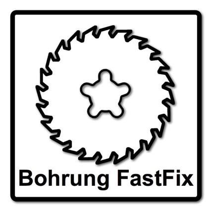 Juego de sierras circulares especiales Festool TF58 3x 190 x 2,6 mm 190 mm ( 3x 492051 ) 58 dientes