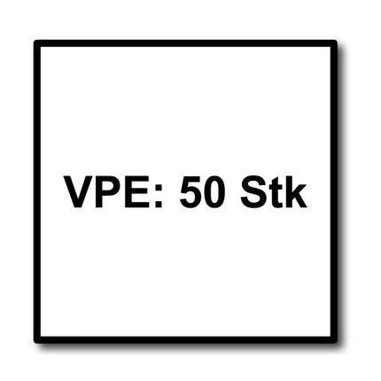 HECO MULTI MONTI plus MS Screw Anchor 7.5x60mm, Concrete Screw, Round and Flat Head, T-Drive, Blue Zinc Plated, A2K, 50 pcs. (52374)