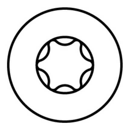 HECO MULTI MONTI plus F Screw Anchors, 6.0 x 80mm, Concrete screws, Countersunk head, Blue zinc-plated, A2K, 100 pcs. (2x 48501)