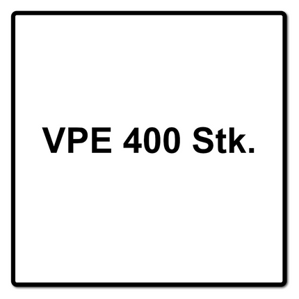 HECO MULTI MONTI plus F Schraubanker 6,0 x 70 mm 400 Stück ( 4x 48499 ) Betonschraube, Senkkopf, T-Drive, verzinkt blau, A2K