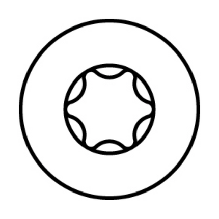 HECO MULTI MONTI plus F Screw Anchor, 6.0 x 60mm, Concrete screw, Countersunk head, Blue zinc-plated, A2K, 200 pcs. (2x 48497)