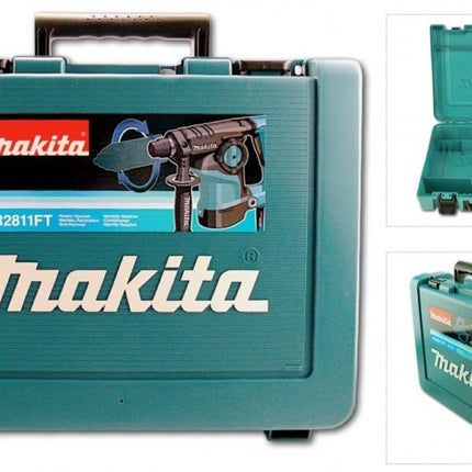Makita HR 2811 FT Kombihammer für SDS-PLUS-Werkzeuge + Bohrfutter 14079-2 + Makita Koffer - Toolbrothers