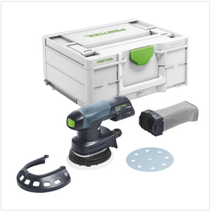 Festool ETSC 125-Basic Akku Exzenterschleifer ( 576370 ) 18 V 125 mm Brushless + Systainer - ohne Akku, ohne Ladegerät - Nachfolger von 201533