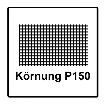 Mirka BASECUT Schleifpapier 115 mm x 50 m P150 Schleifrolle ( 2251100115N ) Universal Schleifpapier