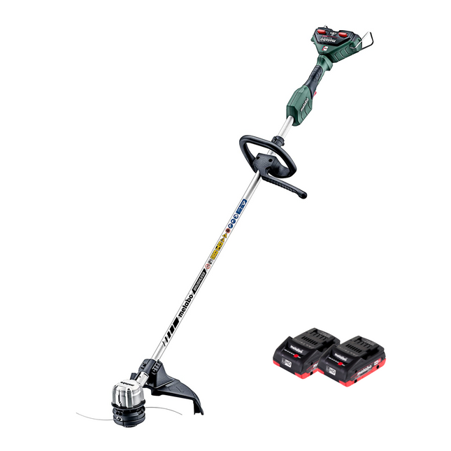 Metabo FSD 36-18 LTX BL 40 Cordless brush cutter 36 V ( 2x 18 V ) round handle brushless + 2x battery 4.0 Ah - without charger