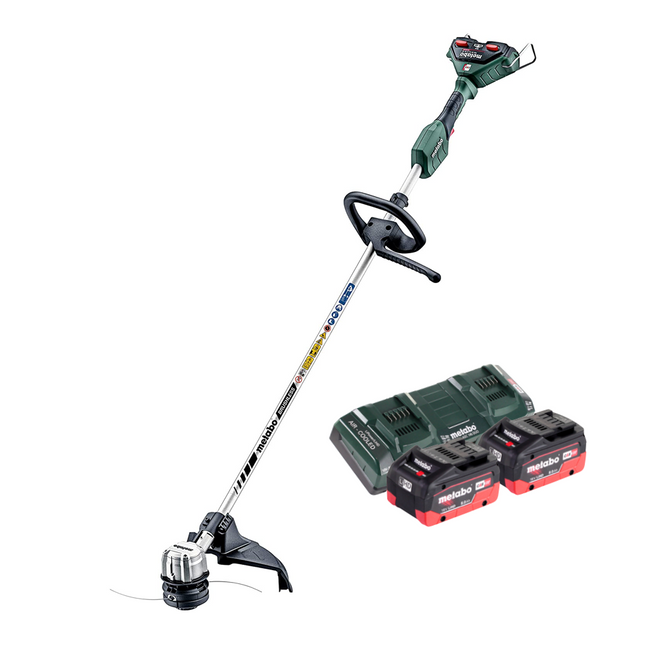 Metabo FSD 36-18 LTX BL 40 Cordless brush cutter 36 V ( 2x 18 V ) round handle brushless + 2x battery 8.0 Ah + double charger