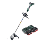 Metabo FSD 36-18 LTX BL 40 Decespugliatore a batteria 36 V ( 2x 18 V ) impugnatura rotonda brushless + 2x batteria 10,0 Ah + doppio caricabatterie