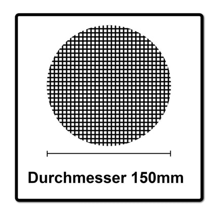 Mirka BASECUT Schleifscheiben 150 mm P60 100 Stk. ( 2x 2261105060 ) Grip 15 Loch