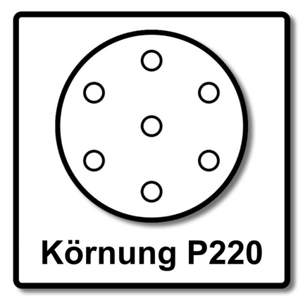 Mirka BASECUT Disques abrasifs auto-agrippants 150 mm, P220, 15 trous, 400 pcs. ( 4x 2261109922 )