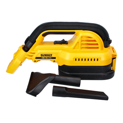 Aspiradora de mano con batería DeWalt DCV 517 D1 18 V 1,9 L + 1 batería de 2,0 Ah + cargador