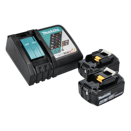 Makita DCW 180 RM 36 V ( 2x 18 V ) Raffreddatore e scaldavivande da 20 L + 2x batteria 4,0 Ah + caricabatterie