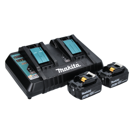 Makita DCW 180 PM Compressore refrigerante e riscaldatore a batteria 36 V ( 2x 18 V ) 20 L + 2x batteria 4,0 Ah + doppio caricabatterie