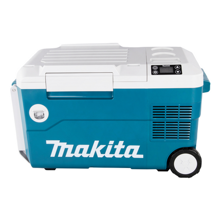 Makita DCW 180 G Glacière et boîte chauffante sans fil 36 V 20 L + 2x Batteries 6,0 Ah - sans chargeur