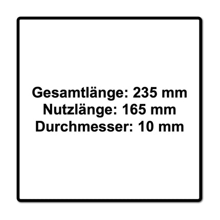 Festool Schlangenbohrer SB CE D10 10 mm ( 205905 ) für Schlagbohrschrauber und Bohrschrauber - Toolbrothers