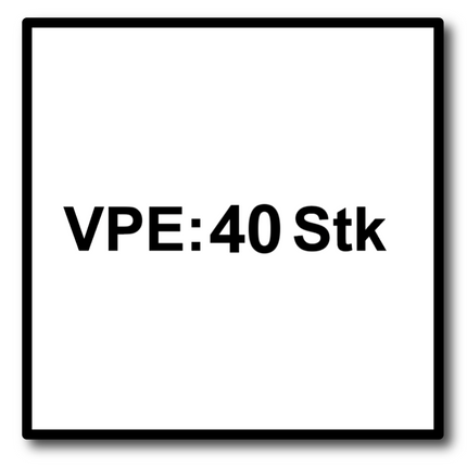 Makita Vlies Filtersack Staubbeutel 6 L 40 Stk. ( 4x 191C26-2 ) für Staubsauger DVC 660 / 665