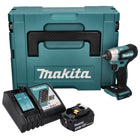 Atornillador de impacto a batería Makita DTW 180 RF1J 18 V 180 Nm 3/8