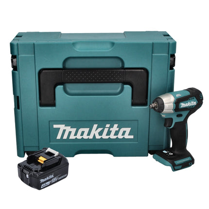 Makita DTW 180 M1J cordless impact wrench 18 V 180 Nm 3/8" brushless + 1x 4.0 Ah battery + Makpac - without charger