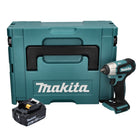 Makita DTW 180 M1J cordless impact wrench 18 V 180 Nm 3/8