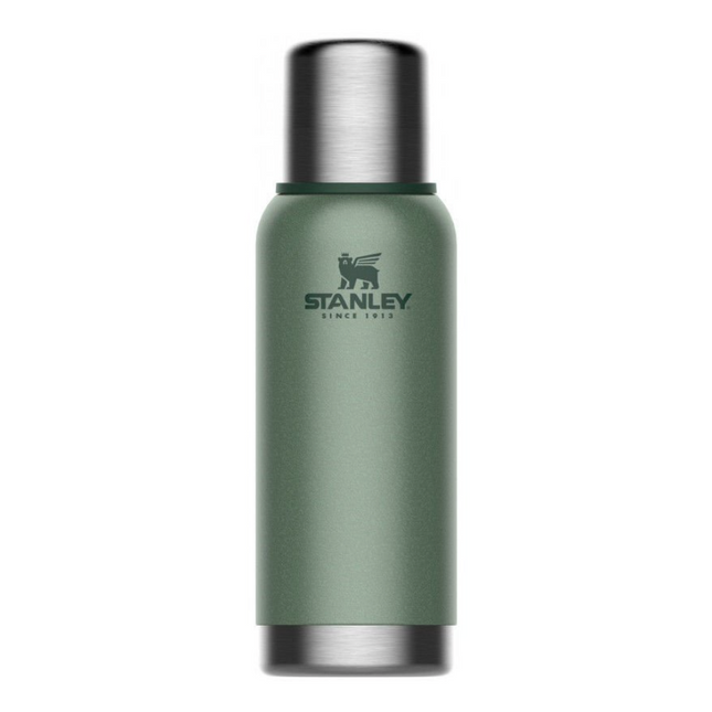 Stanley 1913 Adventure Thermos 0,73 L - verde, con doppia parete, isolamento sottovuoto (20 h caldo, 20 h freddo)