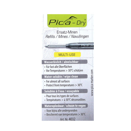 Pica DRY Mine di ricambio idrosolubili gialle - 20 pz. ( 2x 4032 )