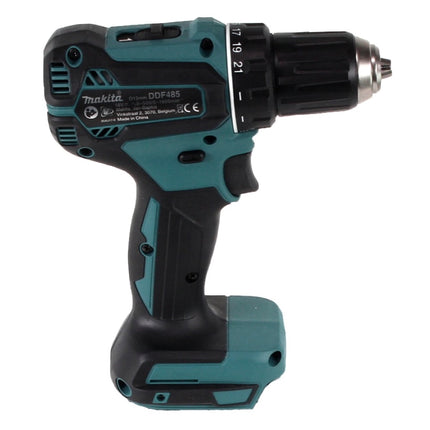 Makita DDF 485 Z taladro atornillador inalámbrico 18 V 50 Nm sin escobillas + juego de brocas de 40 piezas - sin batería, sin cargador