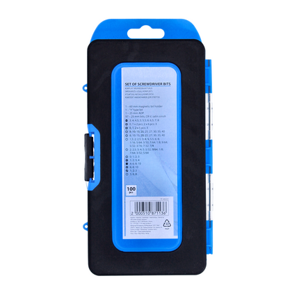 Makita DDF 458 RF1 taladro atornillador inalámbrico 18 V 91 Nm + 1x batería 3,0 Ah + cargador + juego de puntas 100 piezas