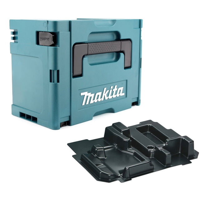 Makita MAKPAC 3 Case (821551-8) + Insert for circular saw BSS / DSS 500 / 501 / DCS 550 (837628-9)