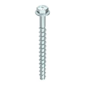 HECO MULTI MONTI plus SS Schraubanker 12,0 x 80 mm 25 Stück ( 48407 ) Betonschraube, Sechskantkopf, verzinkt blau, A2K