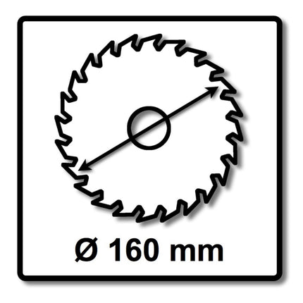 Festool 2x Kreissägeblatt Wood Fine Cut HW 160 x 1,8 x 20 mm WD42 ( 2x 205553 ) für Tauchsägen TS 55 F, TSC 55 K & Handkreissägen HK 55, HKC 55 - Toolbrothers