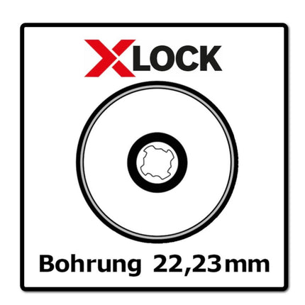 Bosch X-LOCK Diamant Metallscheiben Trennscheibe 125 x 22,23 mm ( 2x 2608900533 ) Expert 2 Stk. für X-LOCK Winkelschleifer - Toolbrothers