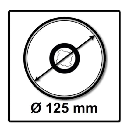 Bosch Expert X-LOCK Standard  for Metal Schruppscheibe 125 x 22,23 mm 20 Stk. ( 20x 2608619366 ) Gekröpfte Schruppscheibe - Toolbrothers