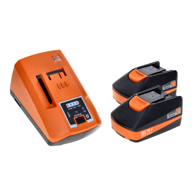 FEIN Kit de démarrage de batterie 18V: 2x Batterie 3,0 Ah + Chargeur ALG 80 BC ( 92604324010 )