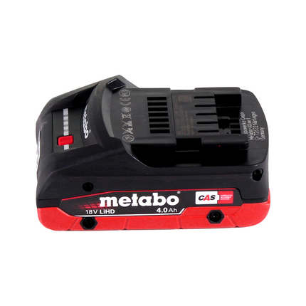 Metabo SB 18 LTX BL Q I Trapano a percussione a batteria 18 V 130 Nm brushless + 1x batteria ricaricabile 4,0 Ah + metaBOX - senza caricatore