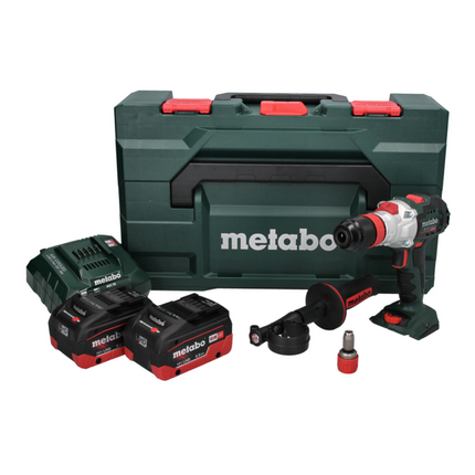 Metabo SB 18 LTX BL Q I Cordless impact drill 18 V 130 Nm brushless + 2x rechargeable battery 5.5 Ah + charger + metaBOX