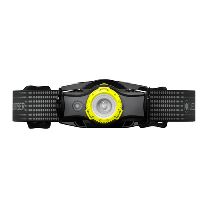 Ledlenser MH5 LED Lampada frontale 400 lm IPX4 nera / gialla ( 502144 ) + 1x Batteria + 1x Cavo di carica