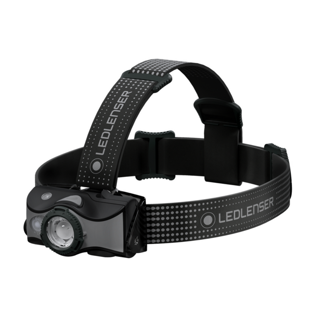 Ledlenser MH7 LED Stirnlampe 600 lm IPX4 Schwarz / Grau ( 501599 ) + 1x Akku + 1x Ladekabel