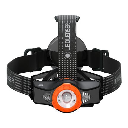 Ledlenser MH11 LED Lampe frontale 1000 lm IPX4 Noir/Orange ( 502166 ) + 1x Batterie rechargeable + 1x Câble de chargement