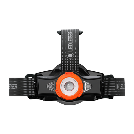 Ledlenser MH11 LED Lampe frontale 1000 lm IPX4 Noir/Orange ( 502166 ) + 1x Batterie rechargeable + 1x Câble de chargement
