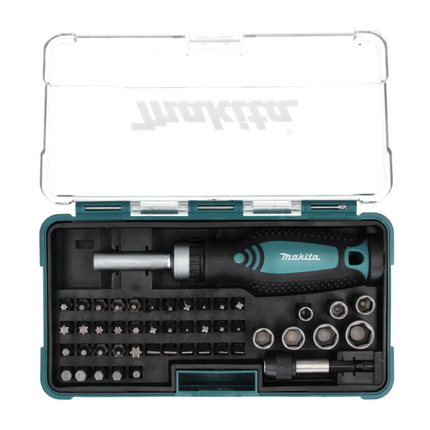 Zestaw bitów z grzechotką Makita 47 elementów 25 mm 1/4" ( B-36170 )