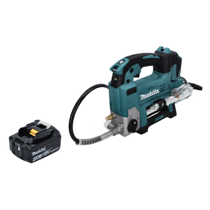 Makita DGP 180 M1 pistola de engrasar sin cable 18 V 690 bar + 1x batería recargable 4,0 Ah - sin cargador