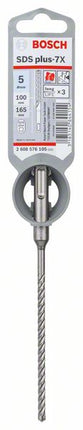 Bosch Punta di foratura 7x SDS-plus 5x100x165mm Carbide ( 2608576105 ) - certificate PGM