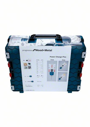 Set di seghe a tazza Bosch BIM Progressor per impianti sanitari, 11 pezzi ( 2608594271 ) 22 / 25 / 30 / 35 / 40 / 51 / 68 / 83 mm