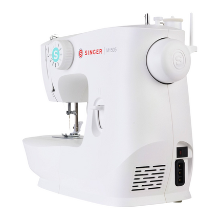 Singer M 1505 Nähmaschine 70 Watt 700 U/min 4 mm Stichlänge / 4 mm Stichbreite Weiß