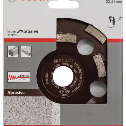 Bosch Diamant Topfscheibe Expert for Abrasive mit 125 mm ( 2608602553 ) - Toolbrothers