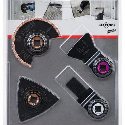 Bosch 4 tlg. Fliesen Set für GOP 10,8 V / 18 V-EC / 18 V-28 / PMF ( 2608661695 ) - Toolbrothers