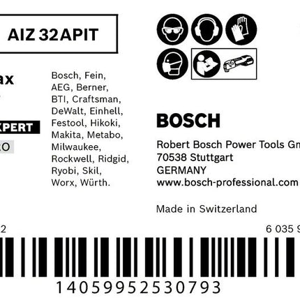 Bosch EXPERT MultiMax AIZ 32 APIT Tauchsägeblatt Starlock 32 x 40 mm 25 Stk. ( 2608900027 ) Carbide Multi Material - Nachfolger von 2608664217