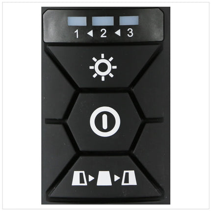 Makita DML 810 M batteria LED luce di superficie 18 / 36 V ( 2 x 18 V ) 5500 lm IP54 + 2x batteria 4,0 Ah - senza caricabatteria