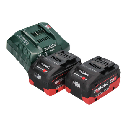 Metabo SB 18 LTX BL I Trapano a percussione a batteria 18 V 130 Nm brushless + 2x batteria ricaricabile 5,5 Ah + caricabatterie + metaBOX