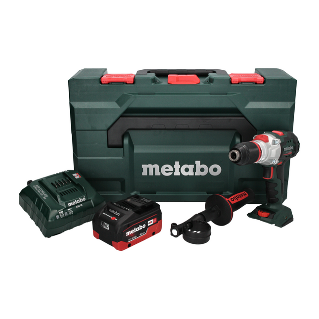 Metabo SB 18 LTX BL I Akku Schlagbohrschrauber 18 V 130 Nm Brushless + 1x Akku 8,0 Ah + Ladegerät + metaBOX
