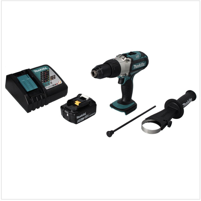 Makita DHP 451 RF1 Akku Schlagbohrschrauber 18 V 80 Nm + 1x Akku 3,0 Ah + Ladegerät